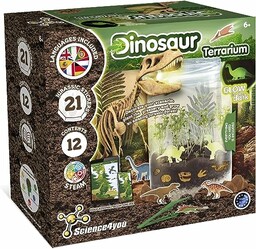 Science4you Zestaw terrarium z dinozaurami  stwórz własne