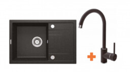DEANTE ZRC 2113 + BEN 262M Zlewozmywak granitowy