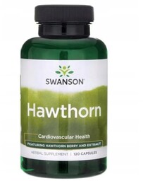 SWANSON Hawthorn suplement diety 120 kapsułek