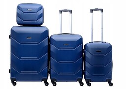 Walizka Duża Średnia Mała Kuferek Zestaw Komplet Podróżny