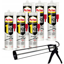 Klej uszczelniający PATTEX ONE FOR ALL Crystal, 6