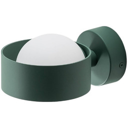 Kinkiet Mado Argon, możliwość ściemniania, zielony, salon /