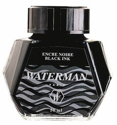 Atrament WATERMAN czarny 50 ml- X04482