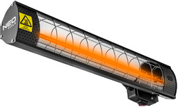 Promiennik 2000W, IP55, element grzejny golden halogen lamp