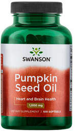 SWANSON Pumpkin Seed Oil 1,000mg 100caps