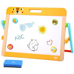 TOOKY TOY Tablica Edukacyjna 2w1 Magnetyczna Kredowa