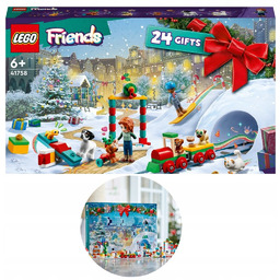 KALENDARZ ADWENTOWY LEGO FRIENDS ZABAWKI ŚWIĄTECZNY ZESTAW