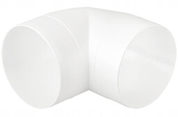AirRoxy Kolano łącznikowe wentylacyjne okrągłe 100mm 90 8287
