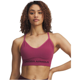 Under Armour Vanish Bezszwowy Niski Biustonosz - Fuchsia