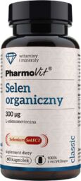 PharmoVit Selen Organiczny 300 g, 60 kapsułek