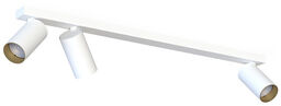Punktowa lampa sufitowa MONO III 70cm 3xGU10 biały/złoty