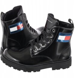 Buty dla Dzieci Glany Tommy Hilfiger T1A5 Czarne