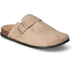 Klapki damskie TZ249-11 Khaki zamsz