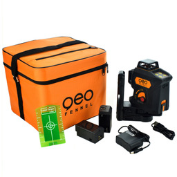 Geo-fennel Laser płaszczyznowy 360 zielony Geo6X geoFENNEL