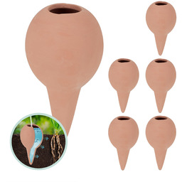 Relaxdays Zestaw 6 kul do podlewania roślin pokojowych