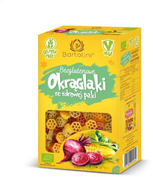 Bartolini Makaron kukurydziany z warzywami dla dzieci okrąglaki