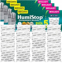 20x Wkłady do pochłaniacza wilgoci Humistop Sedan 280g