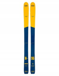 Narty skiturowe Zag H-96 yellow/blue 170 cm