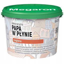 Dekoracyjna Papa W Płynie Ceglana 3L Megaron