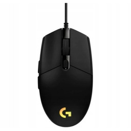 Logitech G203, mysz przewodowa Lightsync Usb-a, black