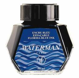 Atrament WATERMAN niebiesko-czarny 50 ml - X04483