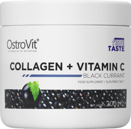 OstroVit Kolagen + Witamina C 200 g czarna