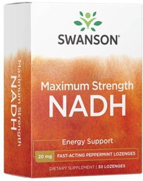 SWANSON NADH Fast-Acting 20 mg suplement diety 30