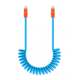Newell NL4991 - przewód spiralny, silikonowy kabel USB-C,