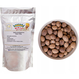 GAŁKA MUSZKATOŁOWA CAŁA 500g NATURALNA PREMIUM Aromatyczna Korzenna