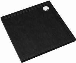 Schedpol Sharper brodzik akrylowy 80x80 cm czarny 3S.S1K-8080/C/ST
