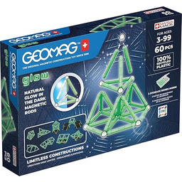 Geomag, Glow Recycled, fosforyzujące konstrukcje magnetyczne, fosforyzujące pręty