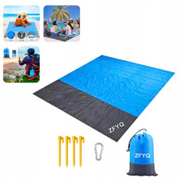 Koc piknikowy, wodoszczelny, 140 x 200 cm -