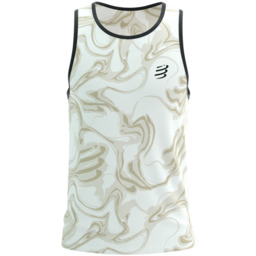 COMPRESSPORT Koszulka biegowa PERFORMANCE SINGLET sugar/camo print