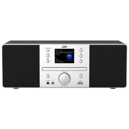 JVC RD-E874B 15W WI-Fi Bluetooth Radio FM, DAB