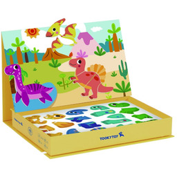 TOOKY TOY Układanka Magnetyczna Dinozaury Puzzle