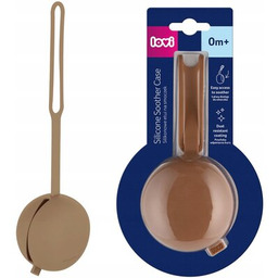 LOVI Etui na smoczek Granola Brązowy Butelka gratis!