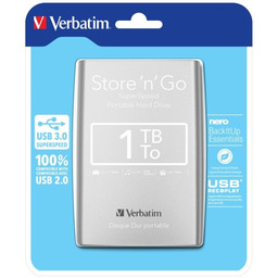 Verbatim Dysk zewnętrzny 53071 (1 TB; 2.5"; USB
