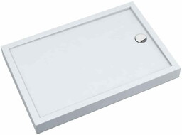 Schedline Cameron brodzik akrylowy 70x90 cm biały gładki