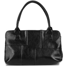 Torebka skórzana damska kuferek DAN-A T171 czarna