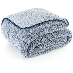 Koc 150 x 200 Mikrofibra Baranek Koala Gran+Biały