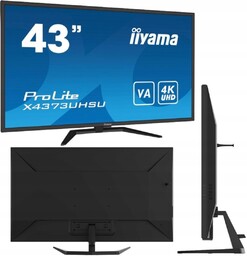 Monitor Led Iiyama X4373UHSU-B1 43 cale Va Hdmi