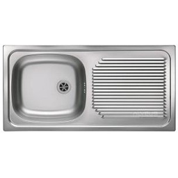 Alveus Basic 60 1008843K (satyna) Zlewozmywak prostokątny