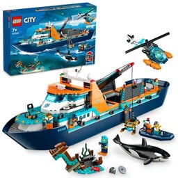 LEGO 60368 City Łódź badacza Arktyki Do 20