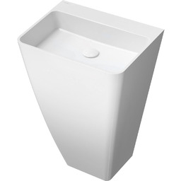 Umywalka wolnostojąca z lanego marmuru Parma UWBO Marble+