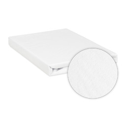Matex Podkład higieniczny 220x200 jersey biały paroprzepuszczalny wodoodporny