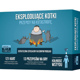 Eksplodujące Kotki: Przepisy na Kotastrofę - gra karciana