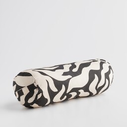 Poduszka Dekoracyjna Wałek Kamea z motywem liści