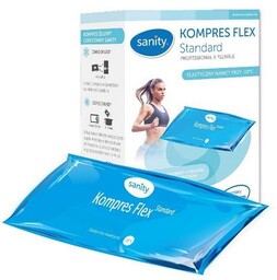 Sanity Kompres żelowy zimno-ciepły Flex Standard 10 x