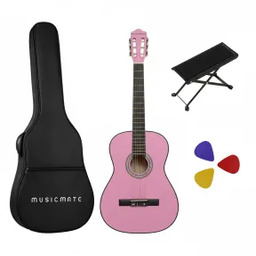 Musicmate MM-G17 ClassicPink Gitara klasyczna
