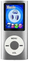 Odtwarzacz MP4 T838 32GB radio głośnik MP3 srebrny
